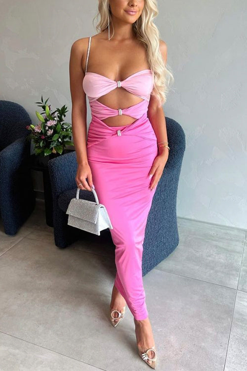 Women Cut-Out Maxi Dress | Viola